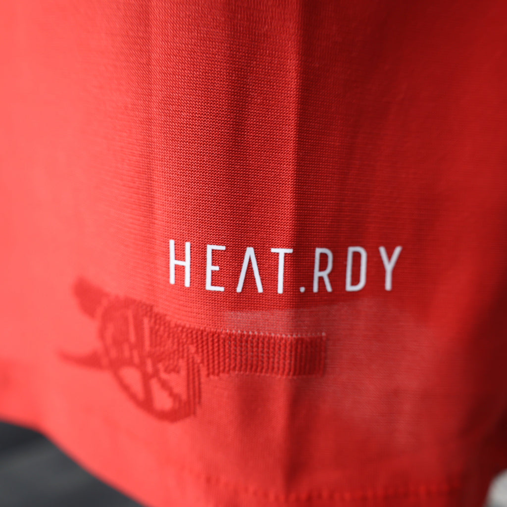 2025-26 Arsenal Special Red Polo Player Size