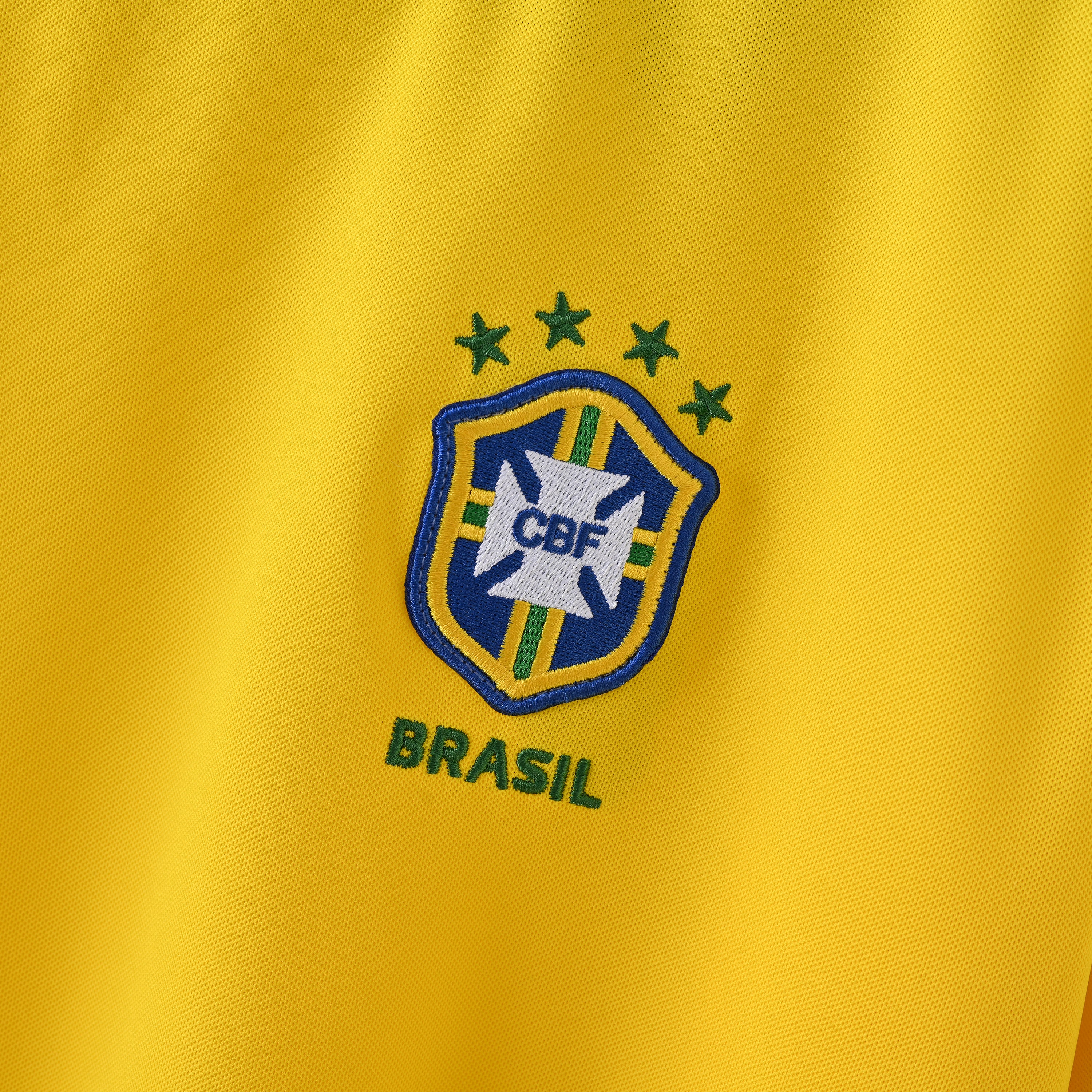 1998 Brazil World Cup home Long Sleeves