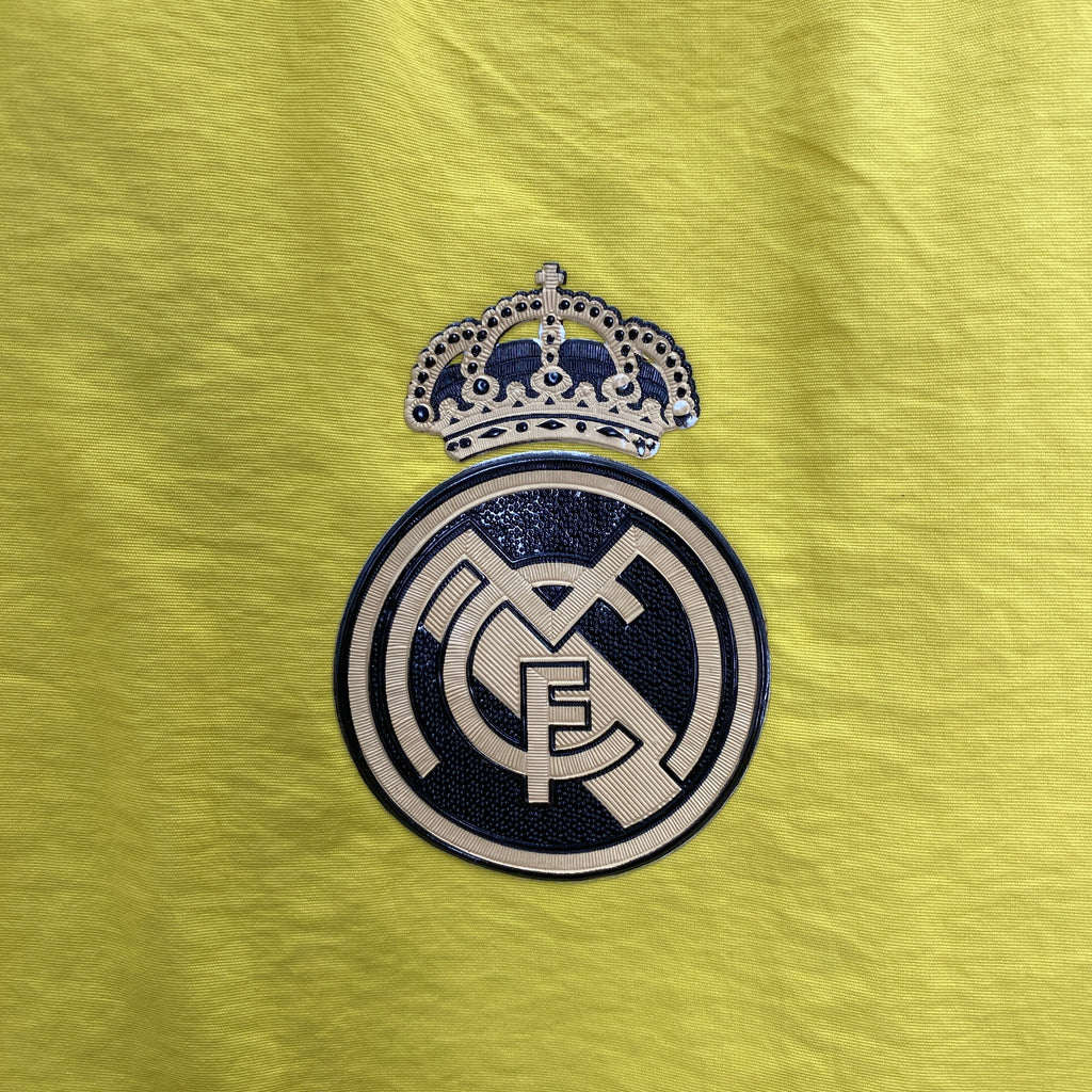 2024-25Real Madrid Yellow Windbreaker