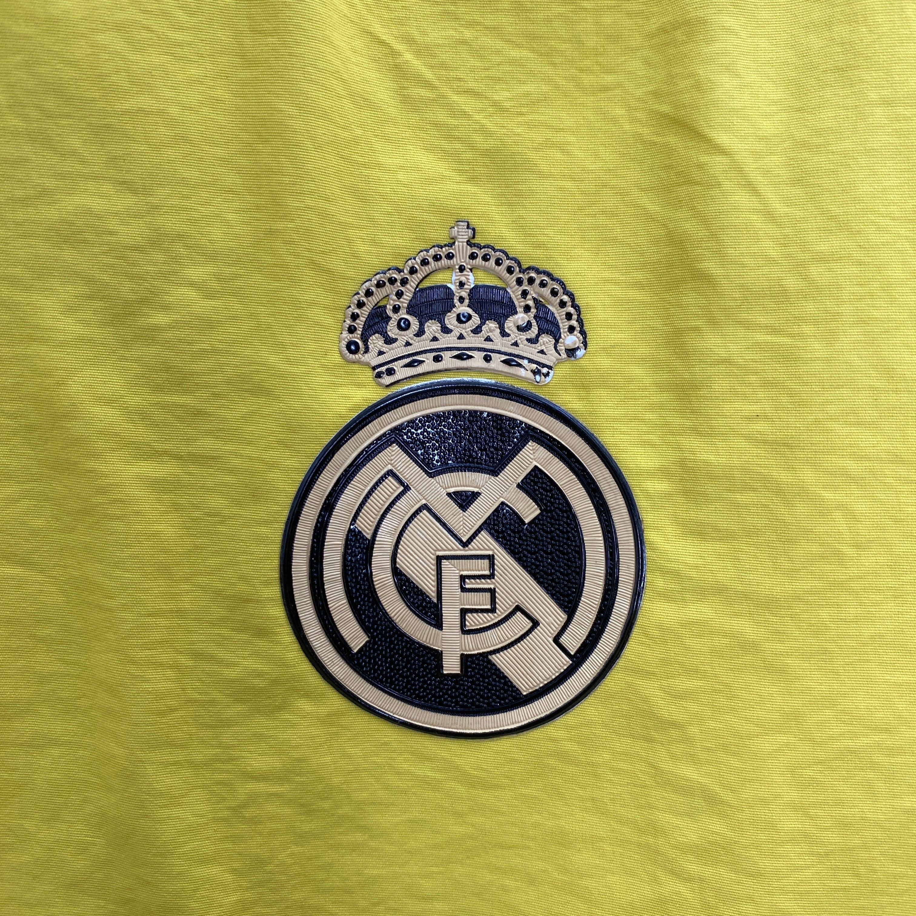 2024-25Real Madrid Yellow Windbreaker