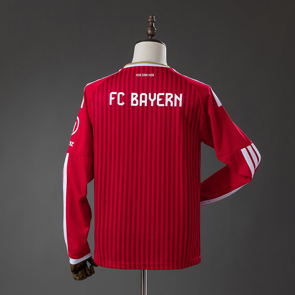 2026-27 Bayern Munich Home Fan Version Long Sleeve