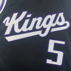 NBA 2024-25 Kings visitante negro No. 5 FOX