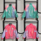 2025-26 Barcelona pink-blue reversible trench coat