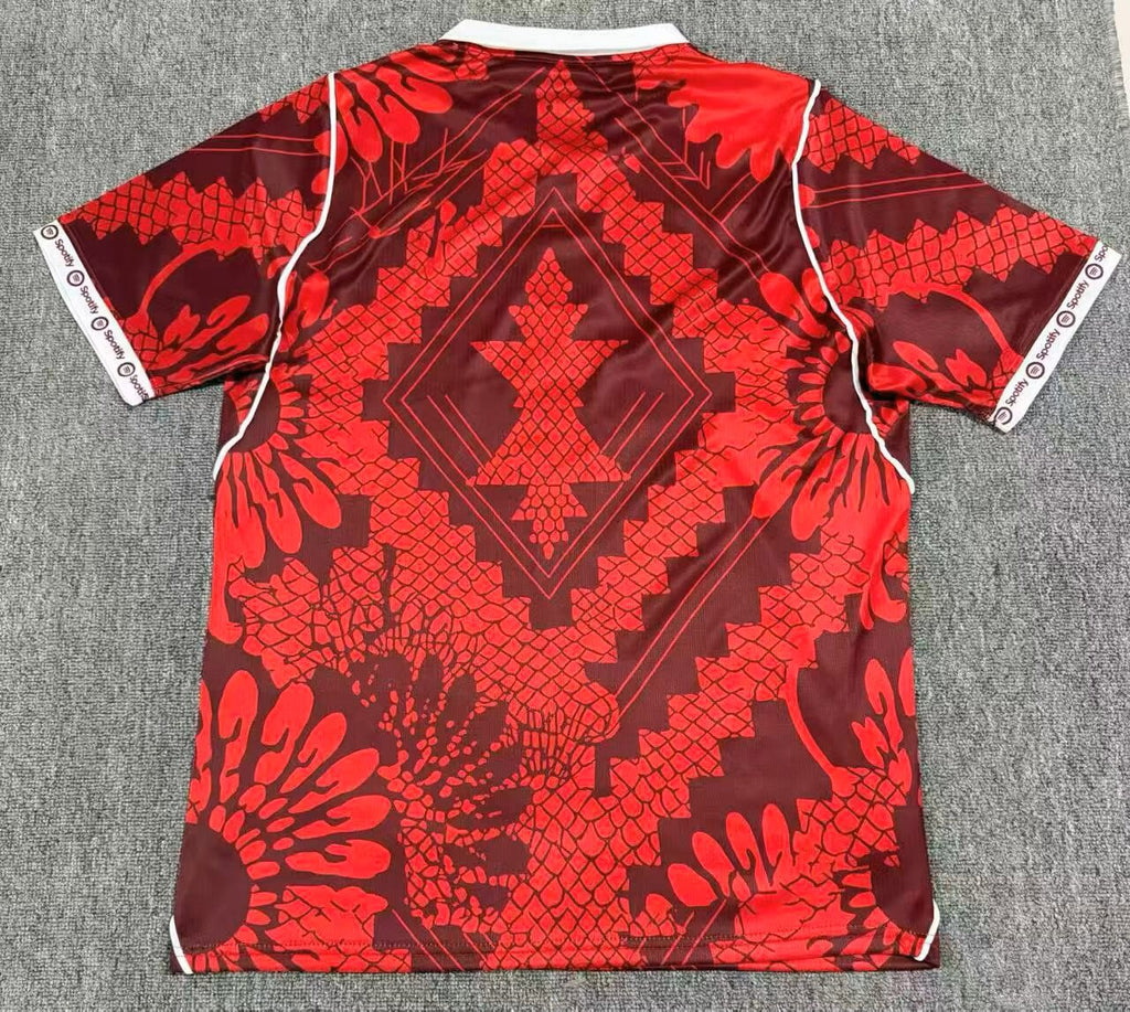 2026–27 Barcelona rotes Polo-Shirt, Fan-Version