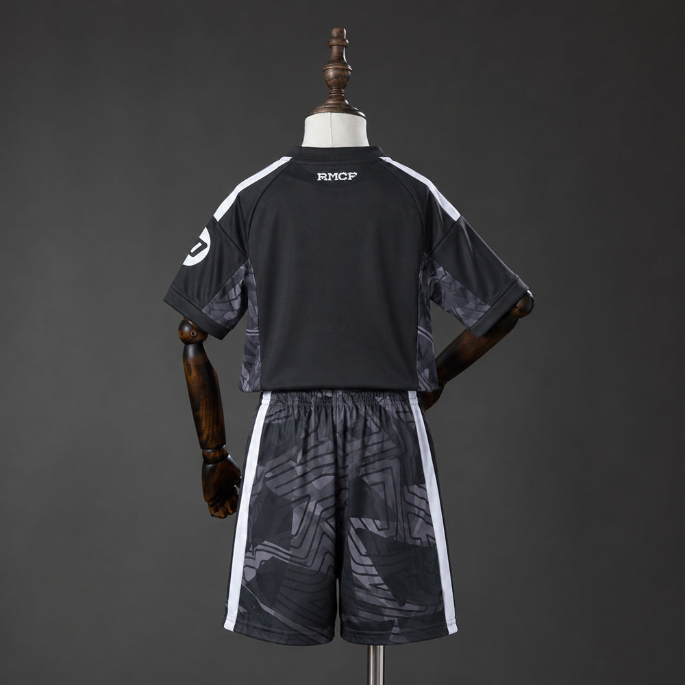 2026-27 Real Madrid Black Goalkeeper Kids Kit