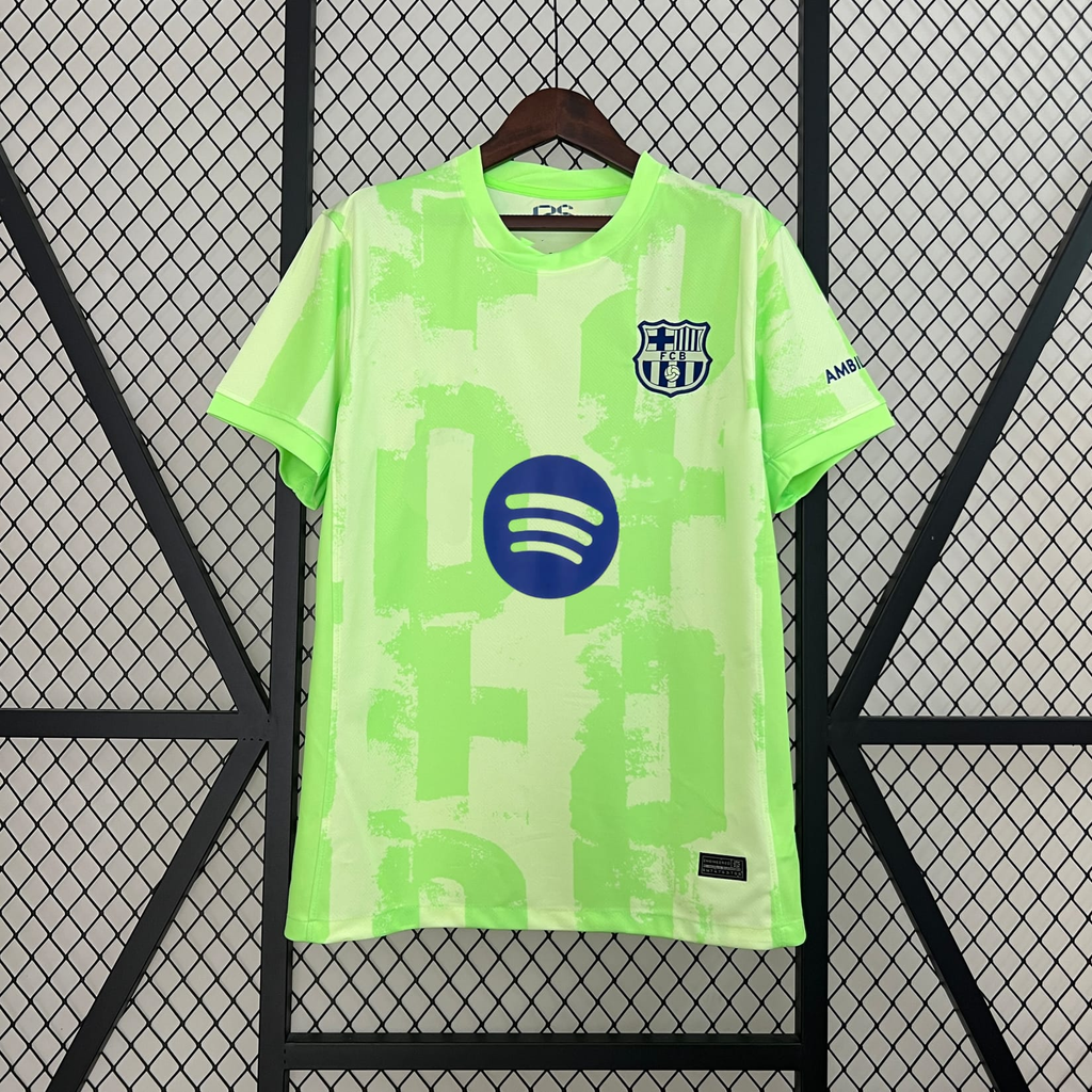 2024-25 Barcelona Second Away Fan Version