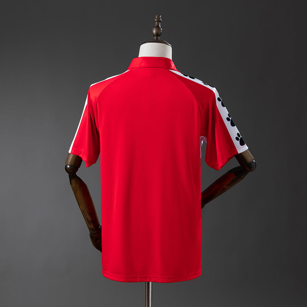 1990-91 Real Oviedo Red Away Retro Jersey