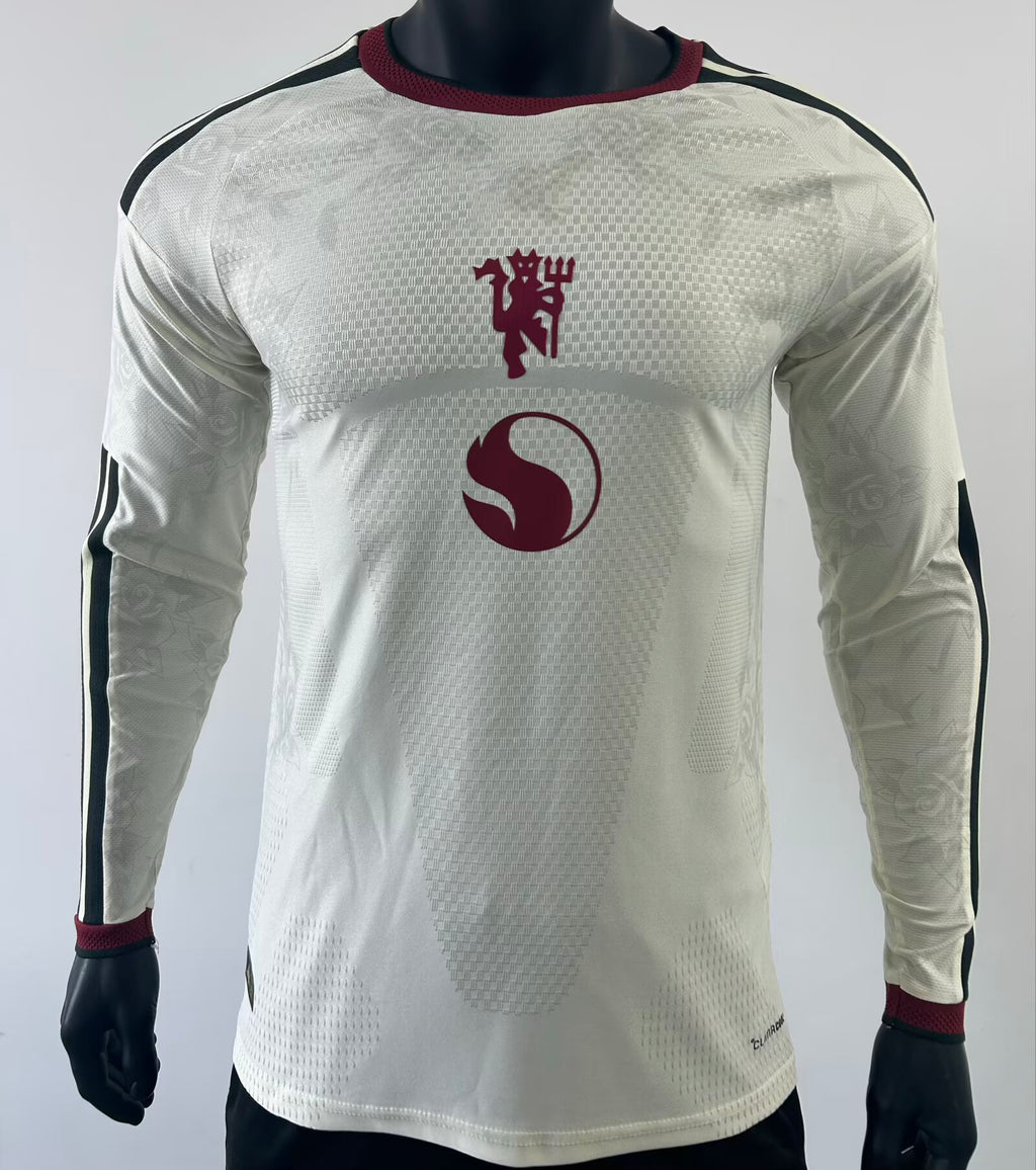 2026-27 Manchester United Third Away Player Version Long Sleeves