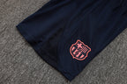2025-26 Barcelona Short-sleeved shorts training suit