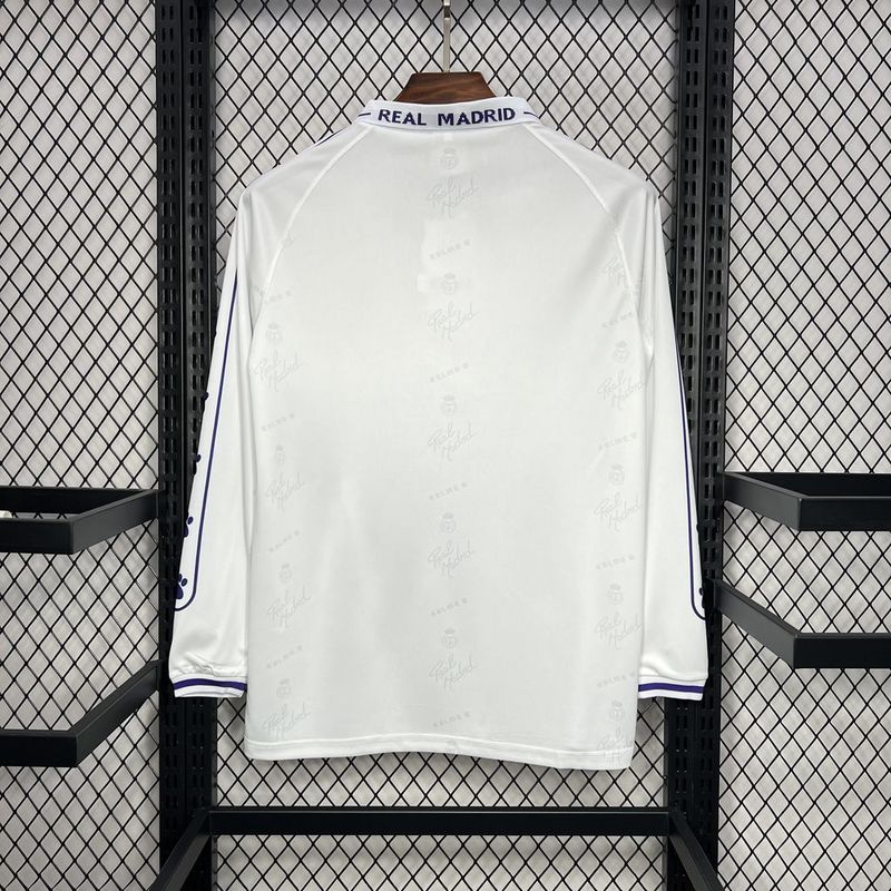 1994-95 Real Madrid Home Long Sleeve
