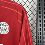 2025-26 Paris Long Sleeve Goleiro Red