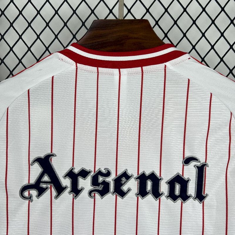 2025-26 Arsenal Baseball uniform