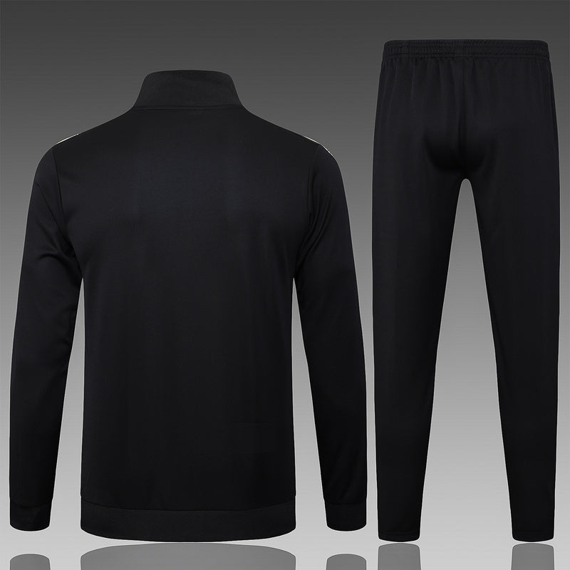 2025-26 M¨¦xico Black Adult long pull training suit