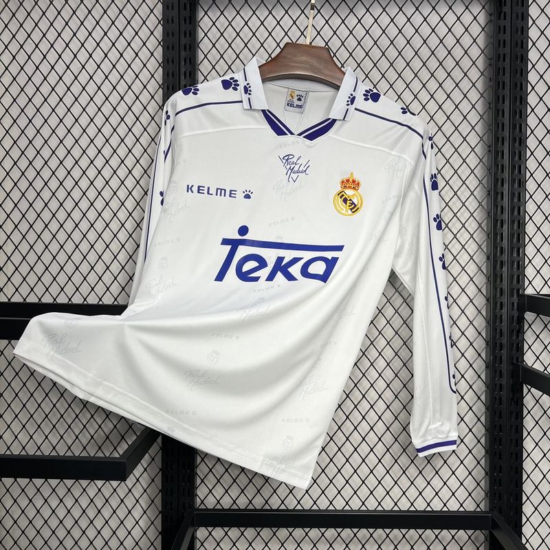 1994-95 Real Madrid Home Long Sleeve