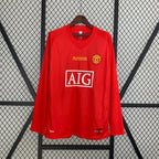 Manchester United Heimtrikot Champions League 2007/08 Langarm