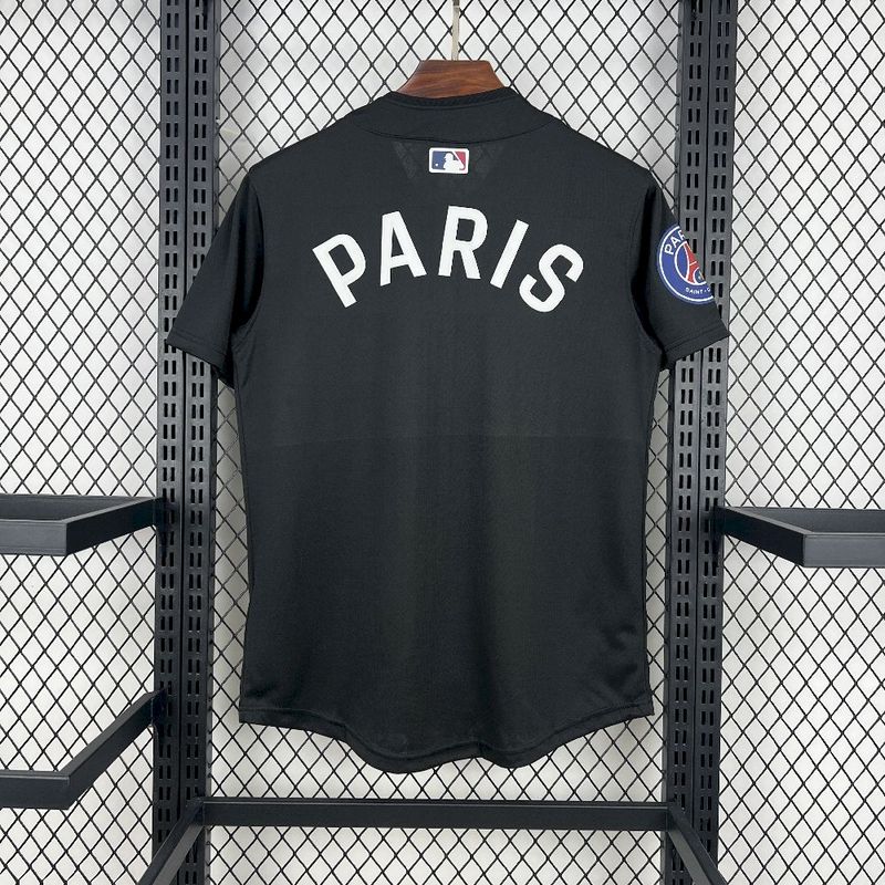 2025-26 Paris Baseball uniform Black