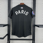 Uniforme de béisbol de París 2025-26, versión negra para aficionados