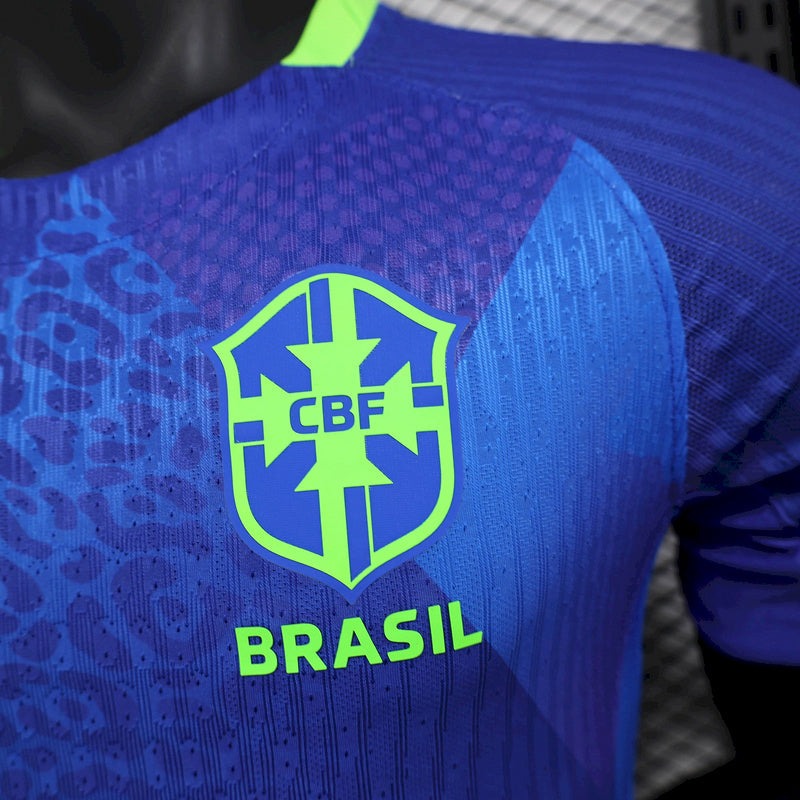 Camiseta visitante de Brasil 2025-26, versión S-3XL