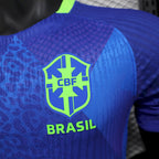 Camiseta visitante de Brasil 2025-26, versión S-3XL