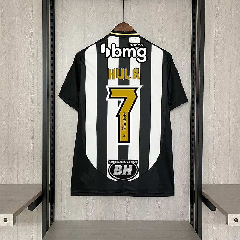 2025-26 Atlético Mineiro Local+Todos los patrocinadores Versión para aficionados
