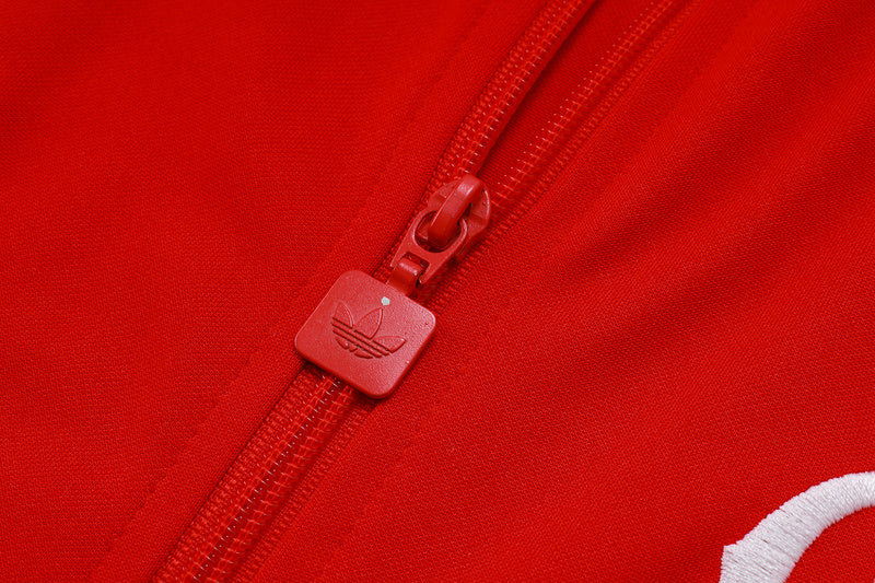 2025-26 Flamengo Red Adult long pull training suit