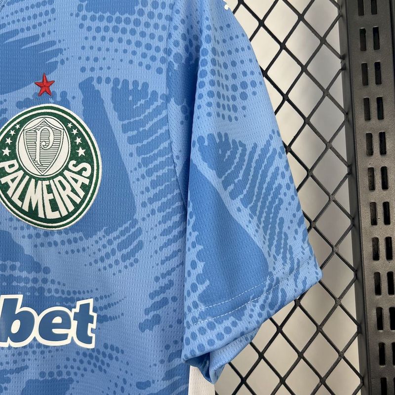 2025-26 Palmeiras Portero Azul Versión Fan