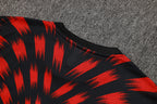 2025-26 Flamengo Pre-match Short-sleeved shorts training suit