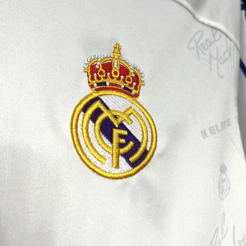 1994-95 Real Madrid Home Long Sleeve
