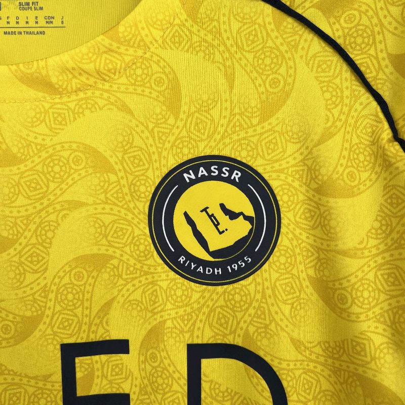 2025-26 Al Nassr FC Riyadh Victory Home Fan Version