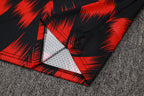 2025-26 Flamengo Pre-match Short-sleeved shorts training suit