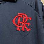 2025-26 Flamengo POLO Trikot Dunkelblaue Fanversion