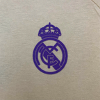 Real Madrid Baumwoll-T-Shirt 2025/26, cremeweiß, Fanversion