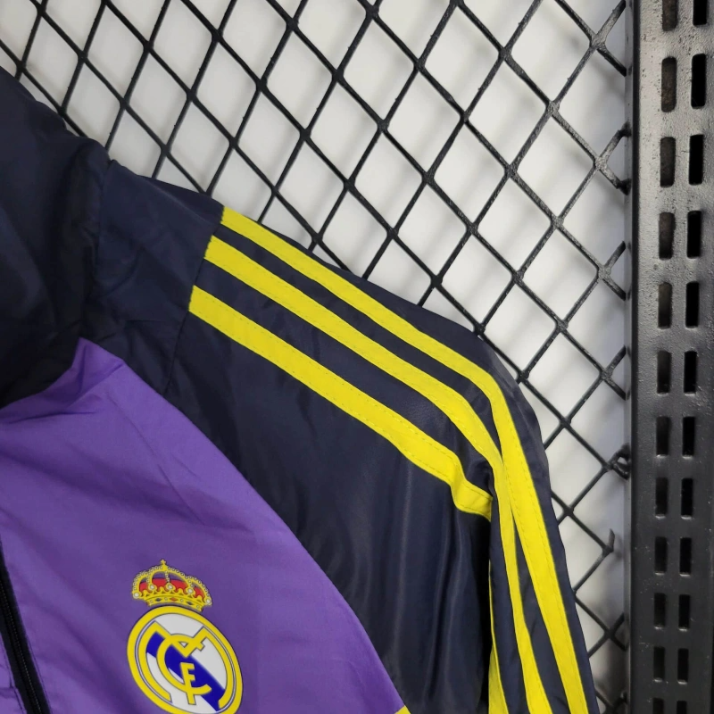 2025-26 Real Madrid Blue-Purple Windbreaker
