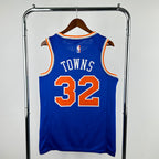 NBA 2025-26 New York Knicks  32 TOWNS Blue
