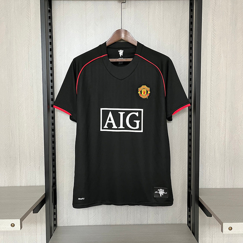 2007-08 Manchester United Away Premier League Edition Retro