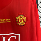 Manchester United Heimtrikot Champions League 2007/08 Langarm