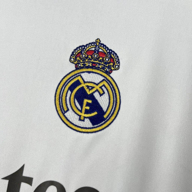 2025-26 Real Madrid Home Long Sleeve