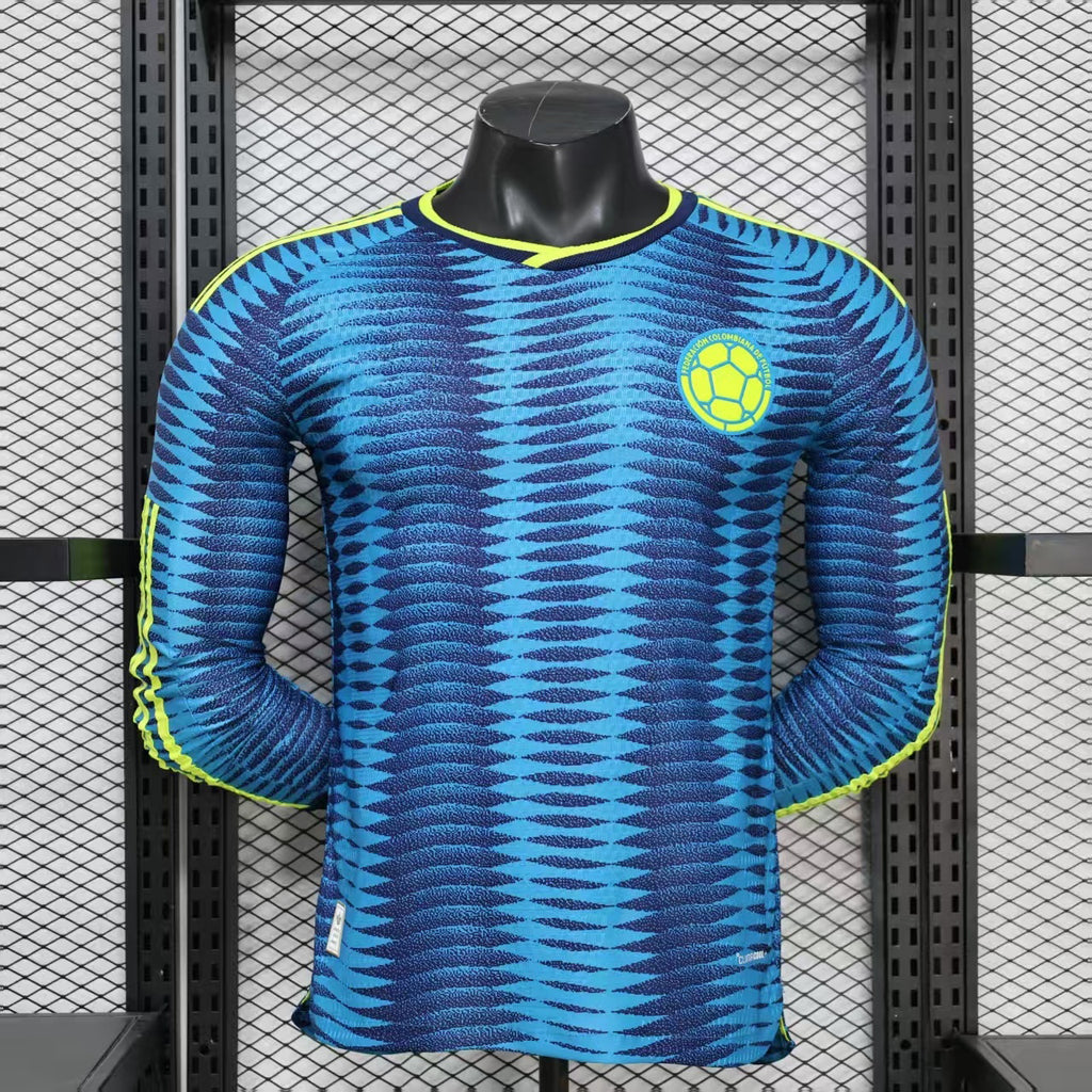 2026-27 Colombia Visitante Versión Jugador Manga Larga