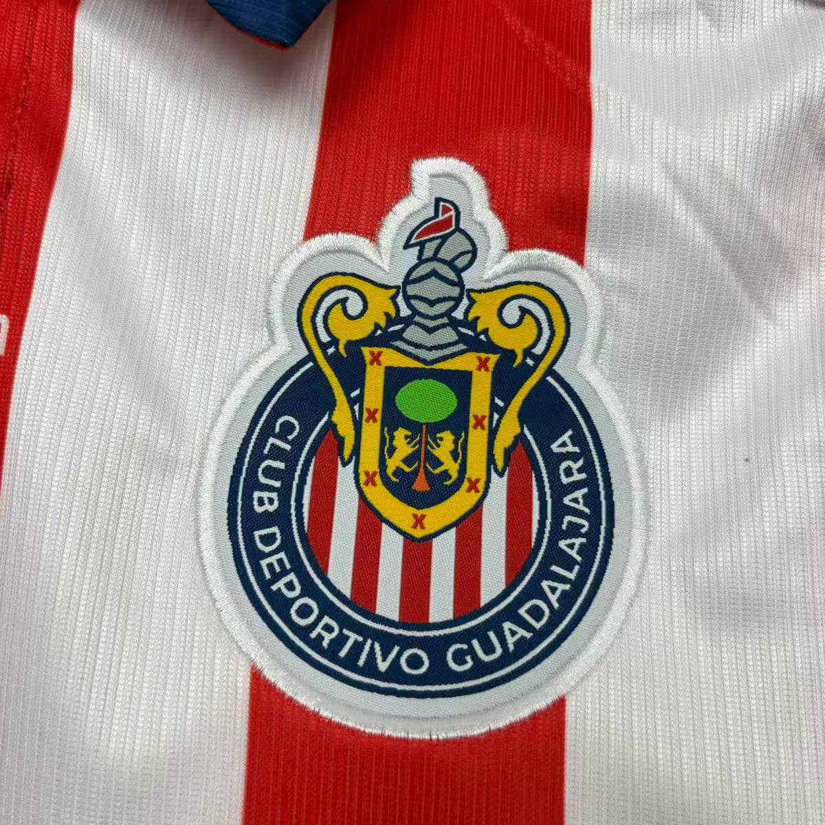 2026-27 Chivas Guadalajara Home Polo Collar Fan Version