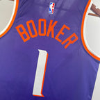 NBA 2024-25 Suns Visitante Púrpura N.° 1 Booker