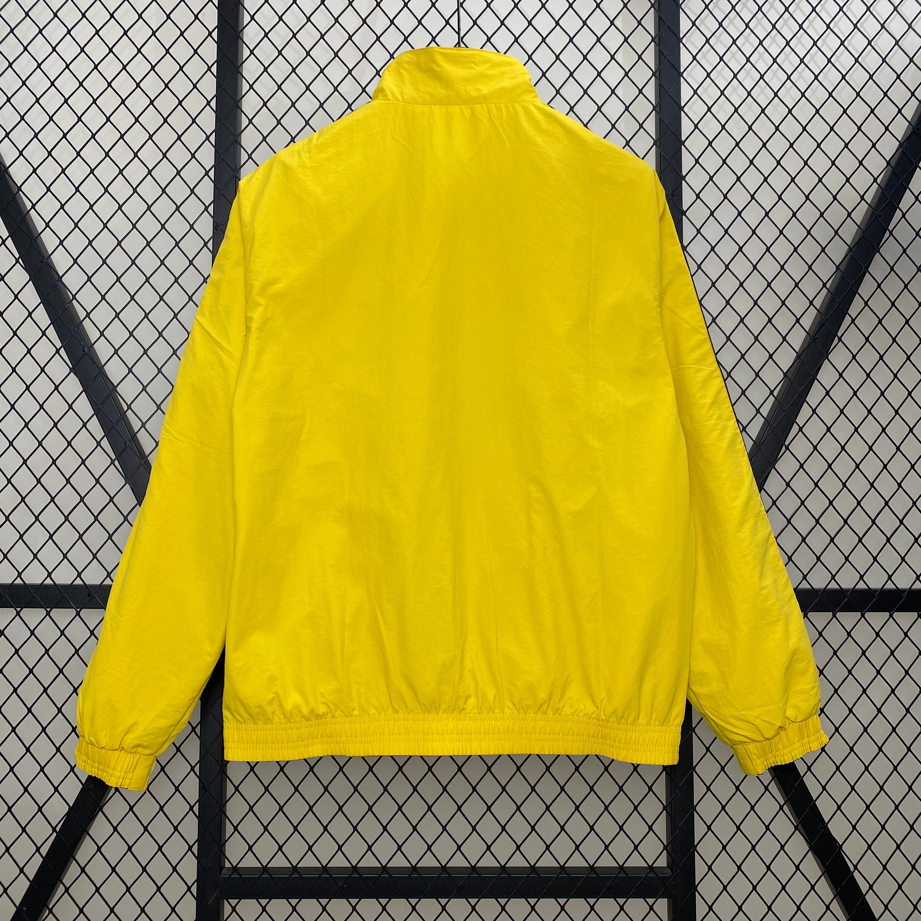 2024-25Real Madrid Yellow Windbreaker