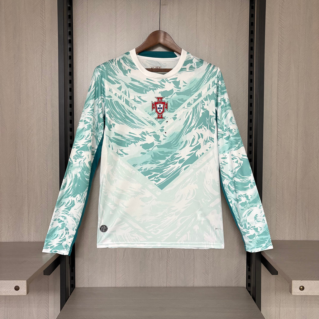 2026-27 Portugal Auswärts Fan-Version Langarm