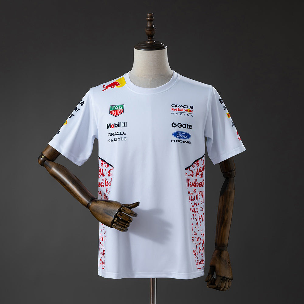 2026 Oracle Red Bull Racing White Formula One Racing Suit