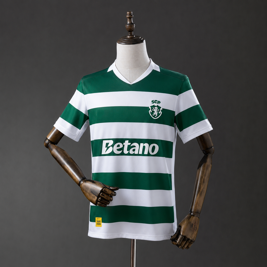 2026-27 Sporting Lissabon Heimtrikot Fan-Version
