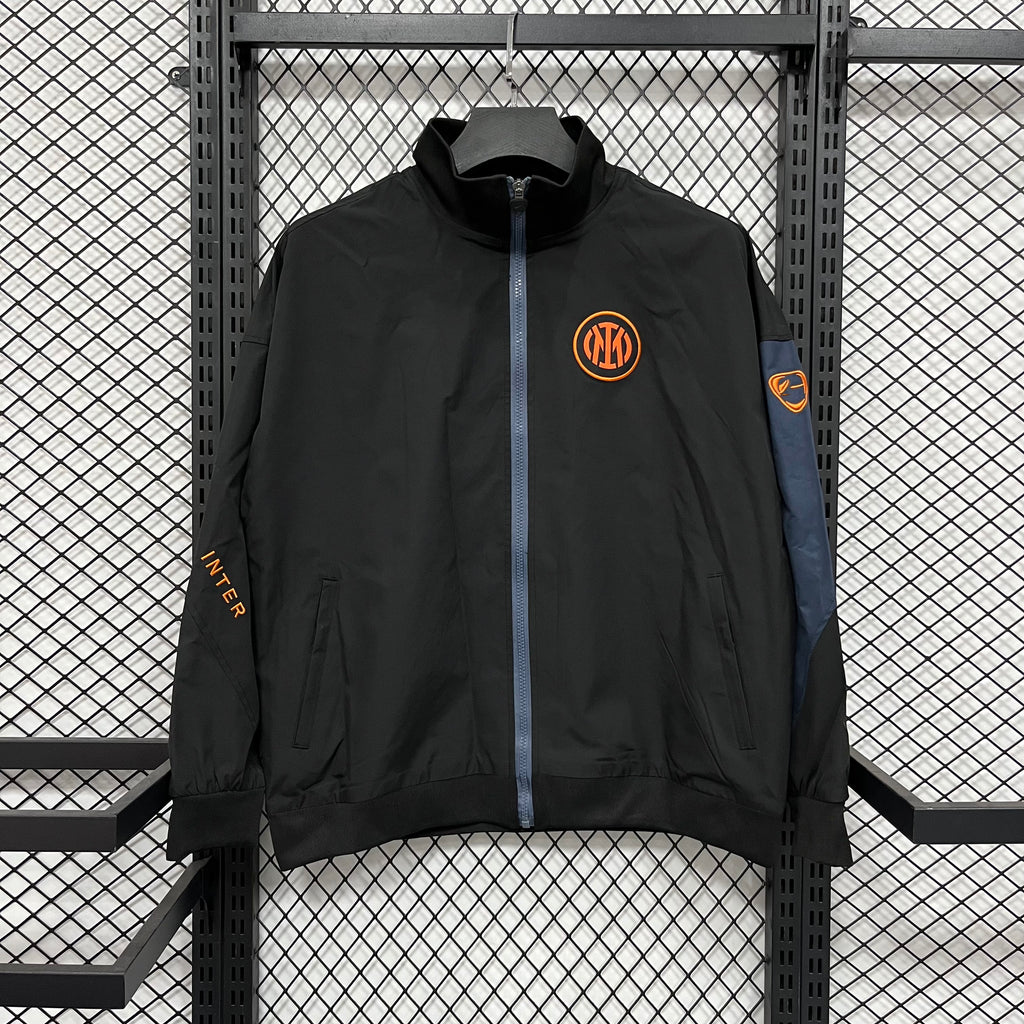 2026 Inter Milan Black Windbreaker