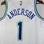 Retro de los Timberwolves de la NBA 2024-25 N.° 1 ANDERSON