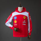 2026 Formel-1-Rennanzug Scuderia Ferrari roter Hoodie