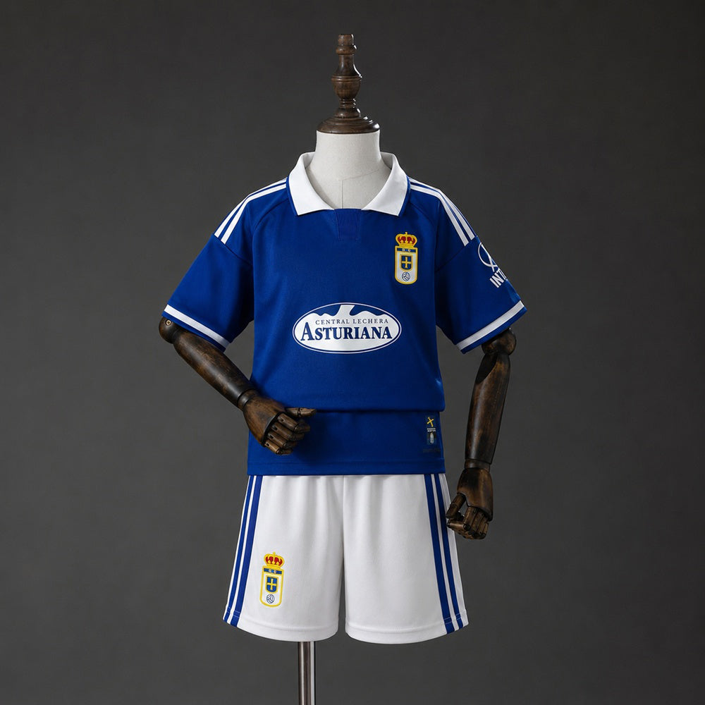2026-27 Real Oviedo Home Kids Kit