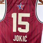 NBA 2024-25 All-Star Rojo N.° 15 JOKIC