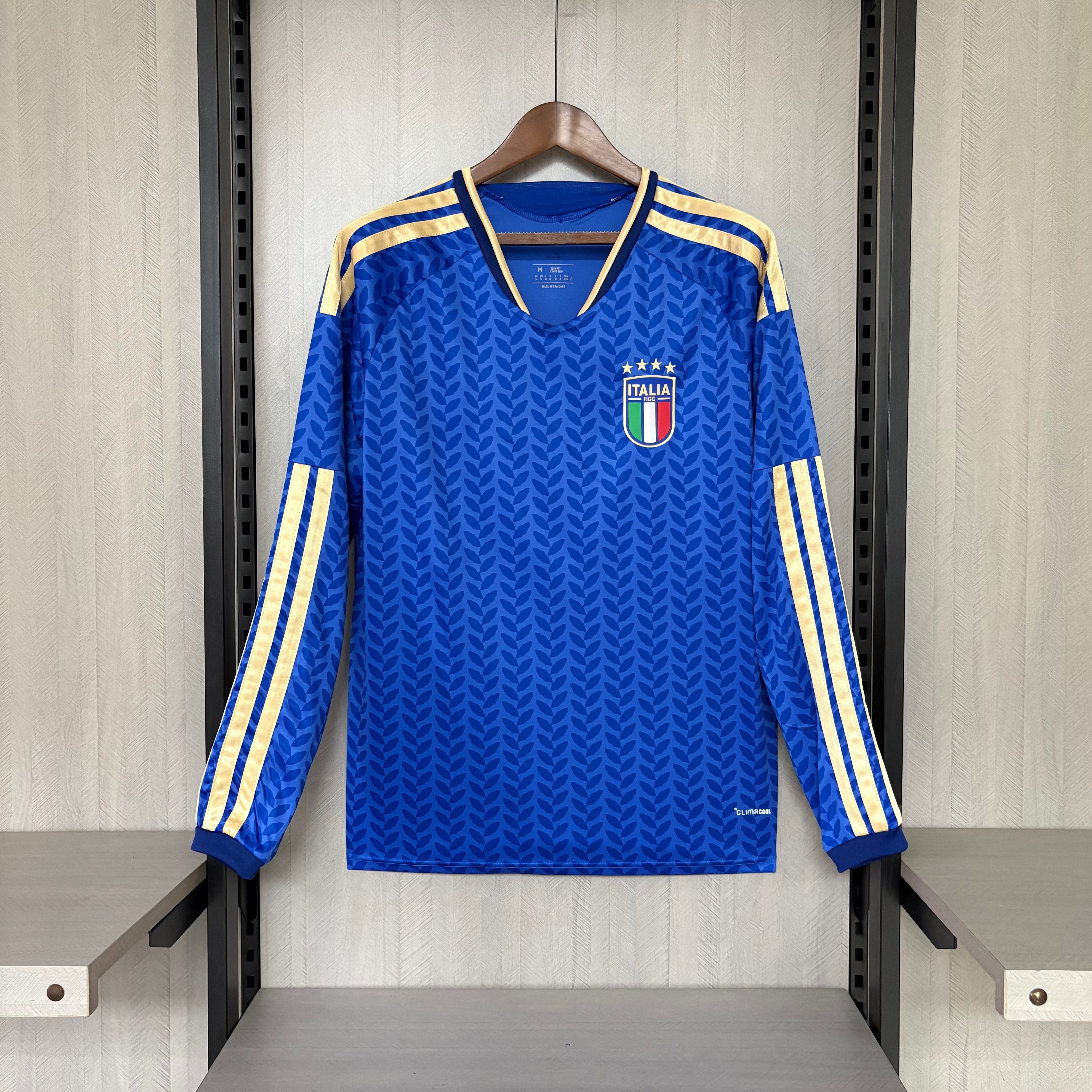 2026-27 Italy Home Fan Version long sleeves